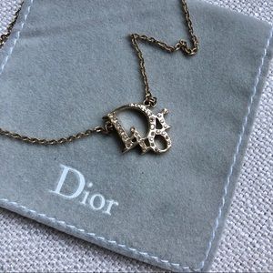 Dior Logo Necklace NWOT